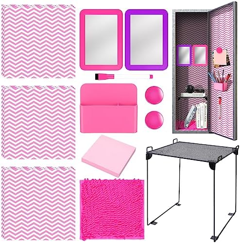 Colarr 17 Pcs Locker Organizer and Decor Kit