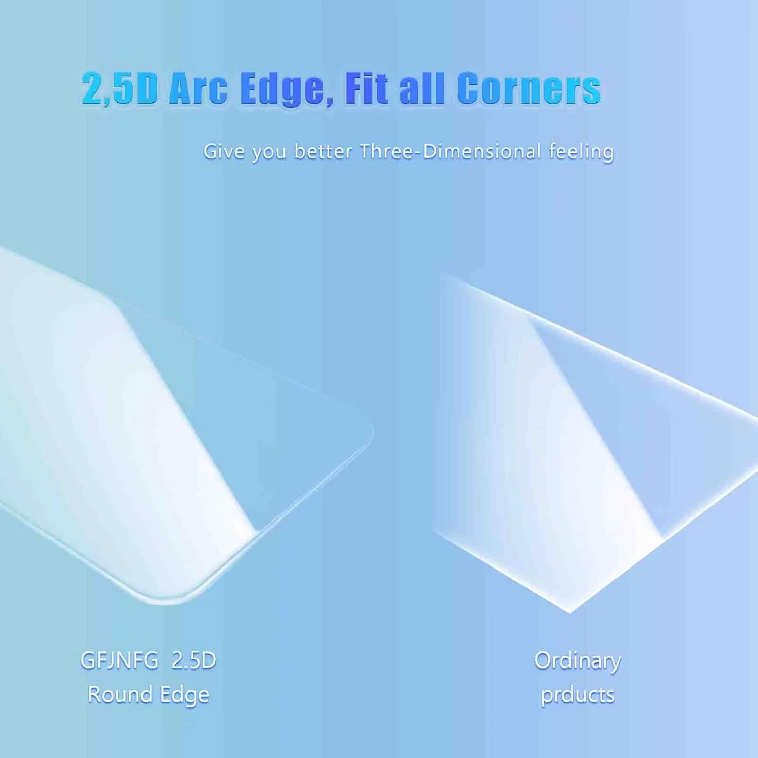 GFJNFG 2024 Bronco Sport 8 Inch Tempered Glass Screen Protector