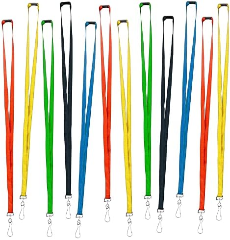 ArtCreativity Kids Lanyards Set of 20 185 Inches Long