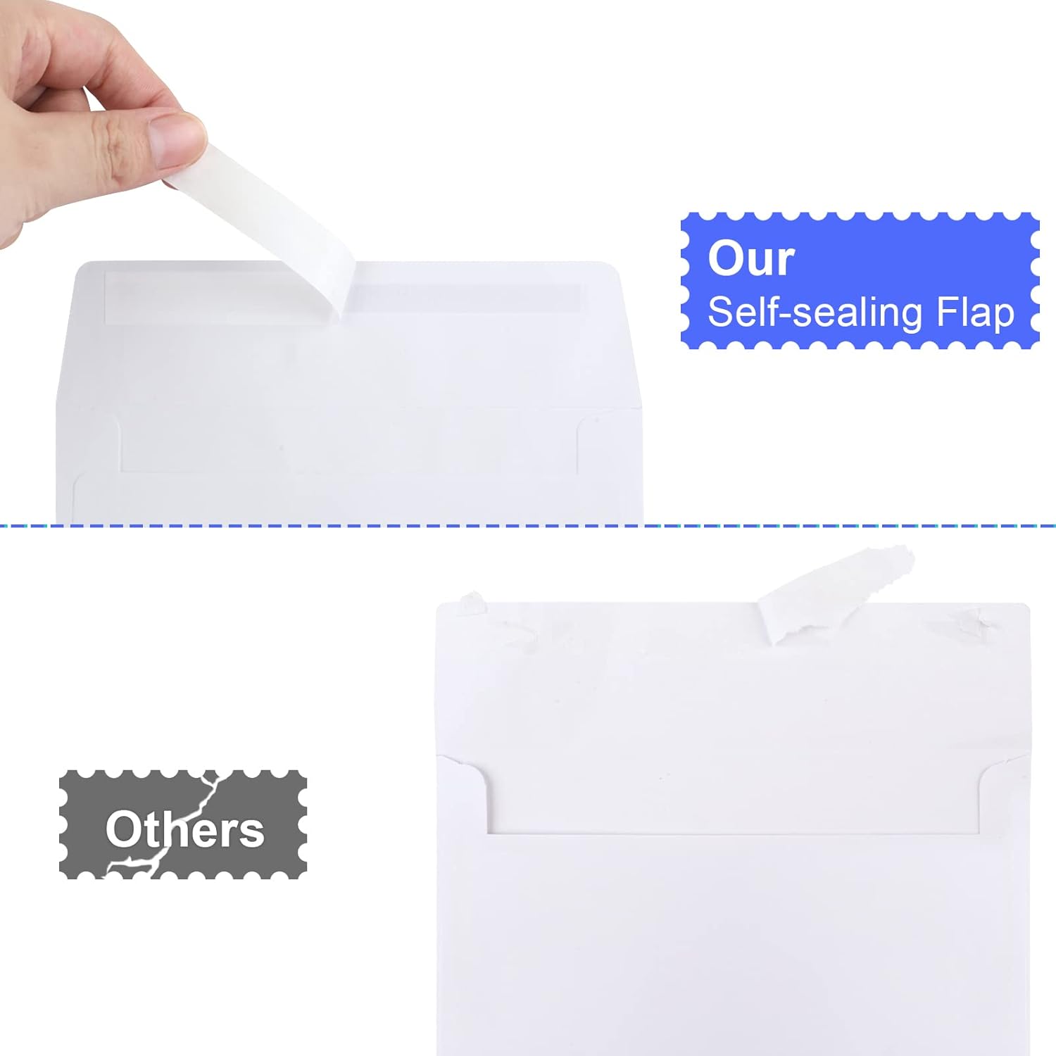 Joyberg 4x6 Blank Cards and Envelopes 30 Pack for All Occasions