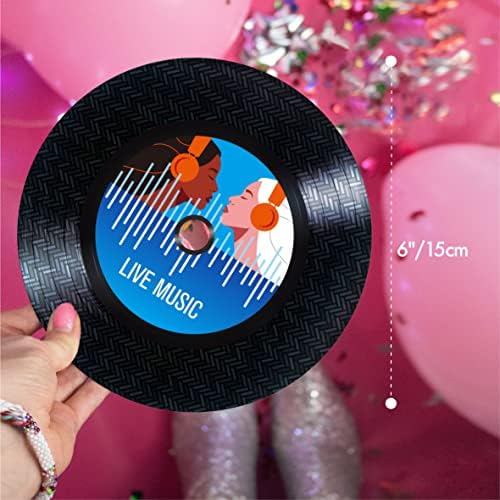 60 pcs Record Bulletin Board Cutouts 10 Designs