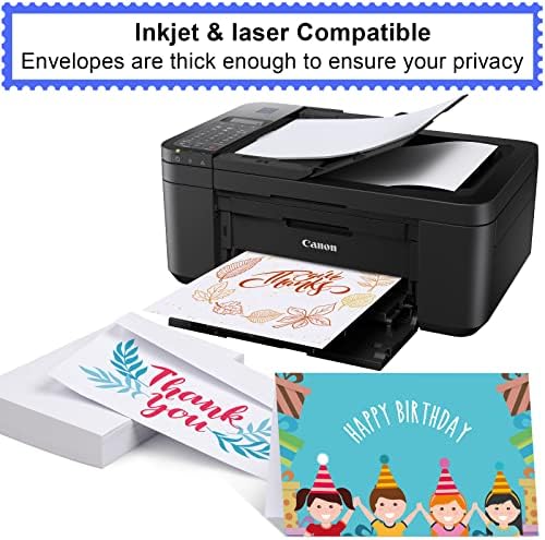 Joyberg 4x6 Blank Cards and Envelopes 30 Pack for All Occasions