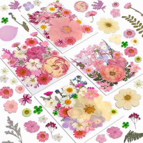 100 Pcs Dried Flowers for Resin Crafts and DIY Projects