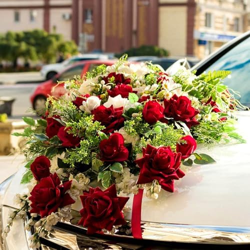 NUOBESTY Floral Foam Ring 30cm DIY Flower Arrangement Set