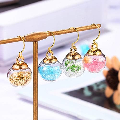 WILLBOND 88 Piece 16mm Mixed Glass Ball Charms for DIY Jewelry
