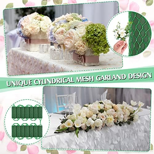42 Pcs Floral Foam Garland 276ft for Decorations
