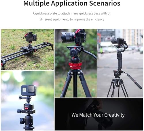 ULANZI Claw Quick Release Plate for Camera Mount