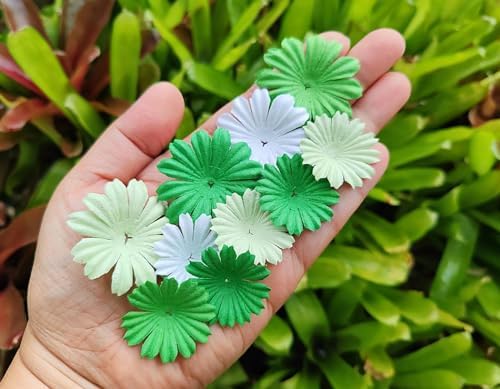Daisy Petals Mulberry Paper Flowers Handmade for DIY Crafts Supplies