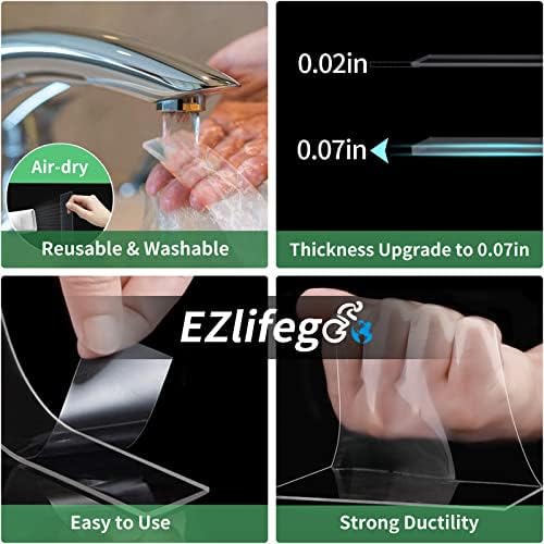 EZlifego Double Sided Heavy Duty Tape 985FT