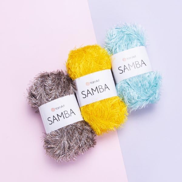 YarnArt Samba Soft Fur-Like Yarn 100g Ball