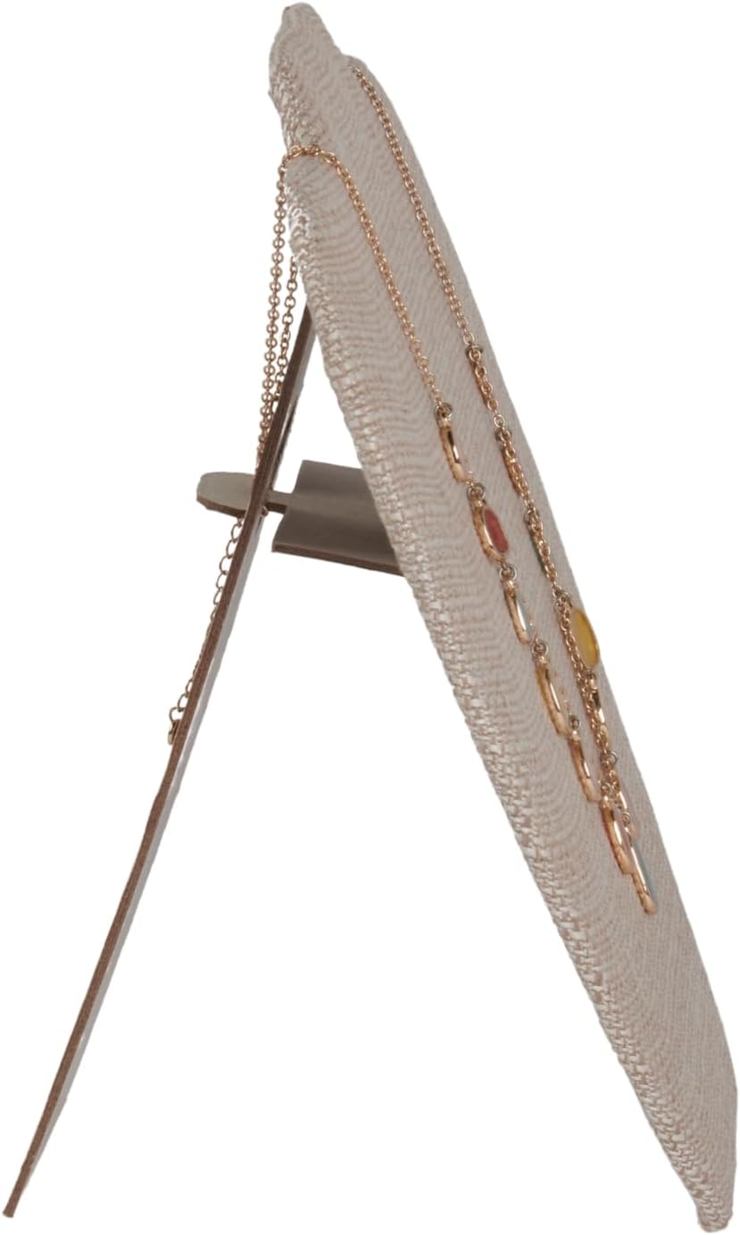 SSWBasics Linen Necklace Display Stand Pack of 25