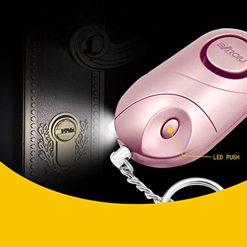 Personal Alarm Siren with LED Lights for Safety