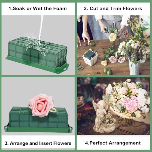YOMUME Floral Foam Cage 2 Pack for Arrangements