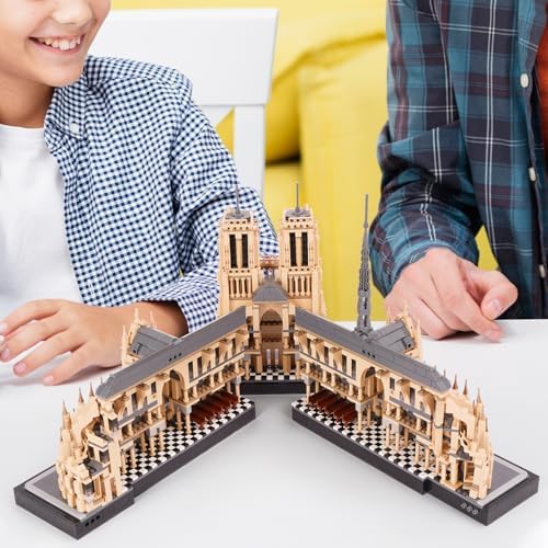 Notre-Dame de Paris Architecture Model Building Block Set