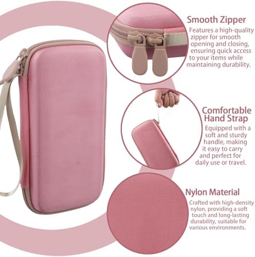 co2CREA Hard Case for Casio fx-9750GIII Graphing Calculators - Pink