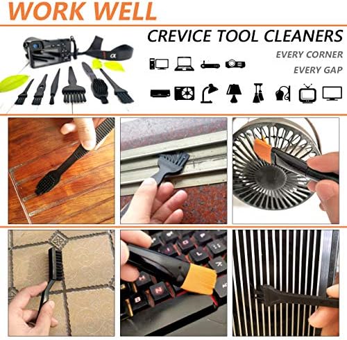Computer Keyboard Laptop Cleaning Brush Set of 7