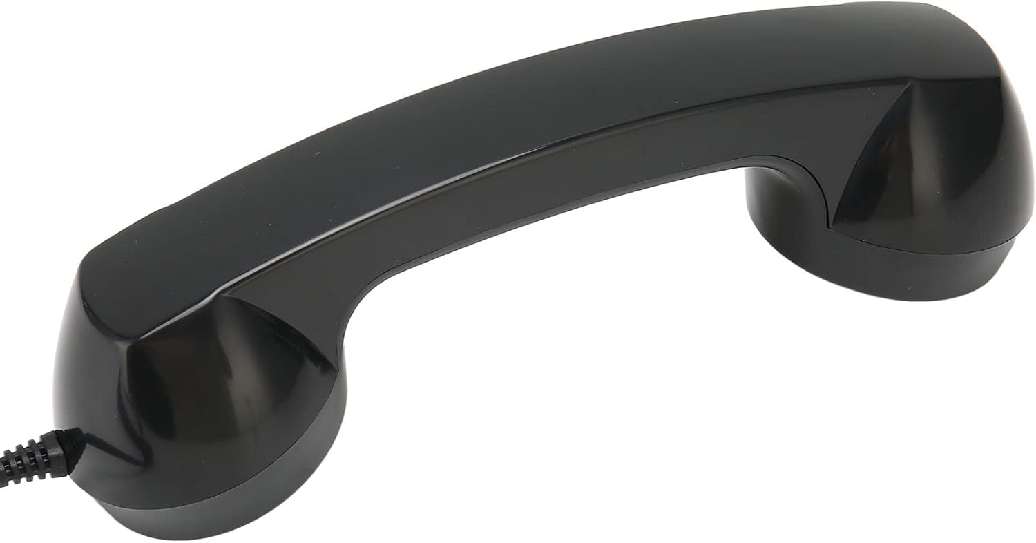 Retro Telephone Handset with Volume Control and 35mm Plug