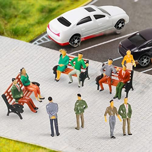 Sratte 64 Piece Model Train Scenery Set 150 Scale