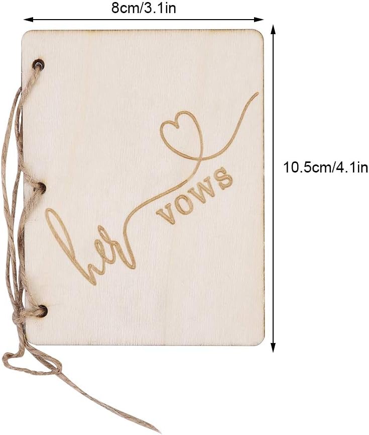 Elegant Wedding Vow Booklets for Special Occasions
