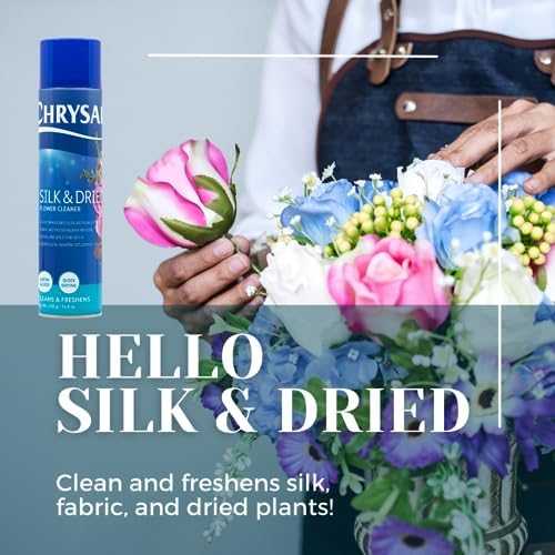 Chrysal Silk Dried Flowers Cleaner Spray 148 oz