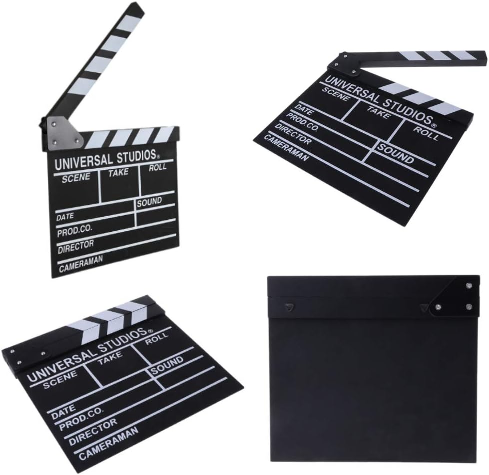 BIGOTTERS Movie Clap Board 12x11 Inch Wooden Board