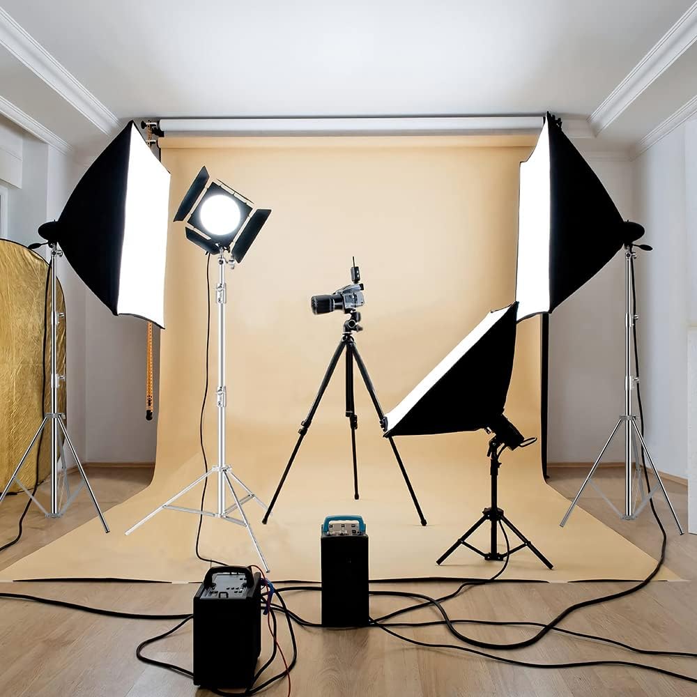 Heavy Duty Light Stand with Universal Adapters