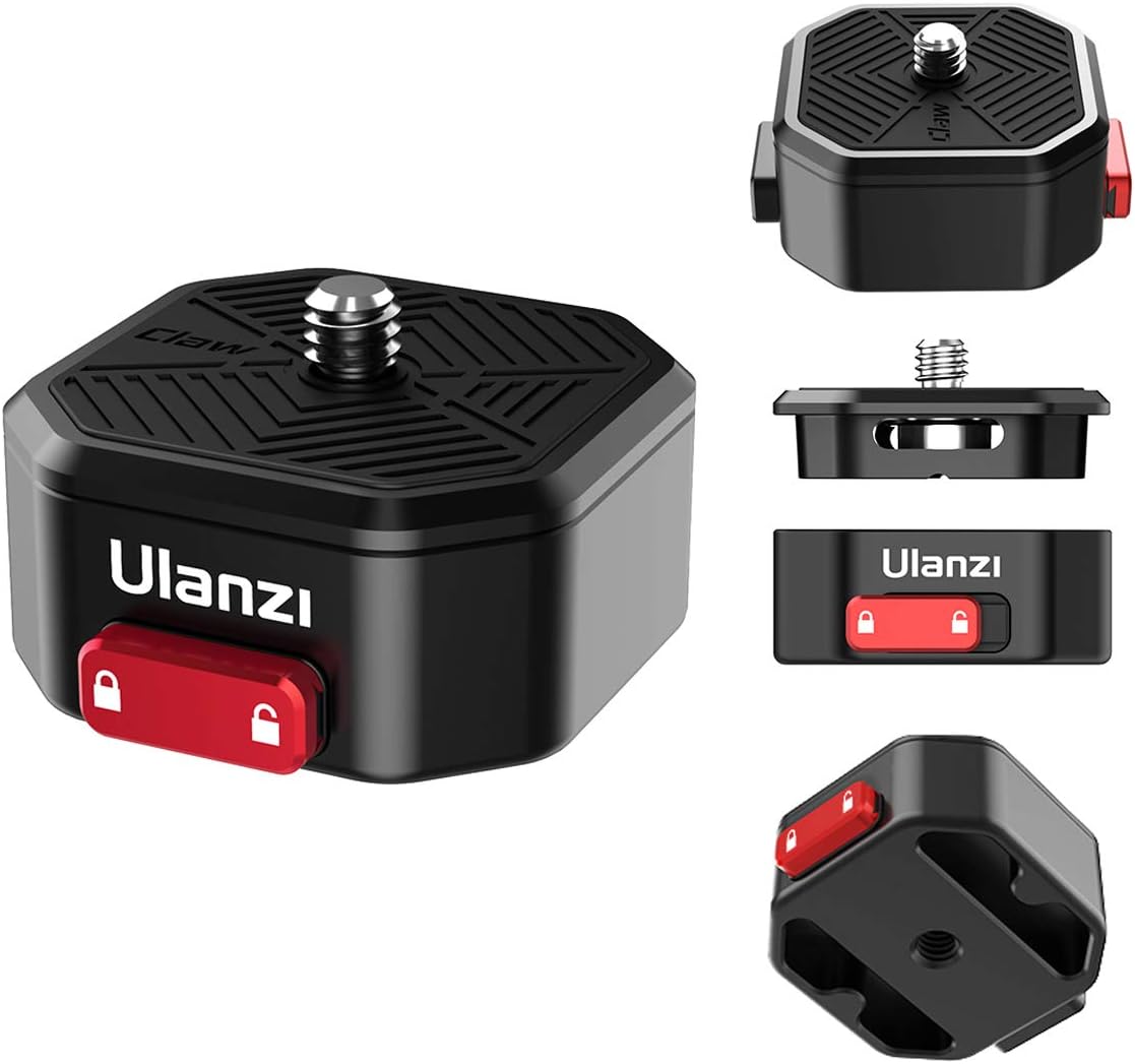 ULANZI Claw Quick Release Plate for Camera Mount