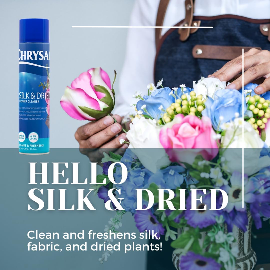 Chrysal Silk Dried Flowers Cleaner Spray 148 oz