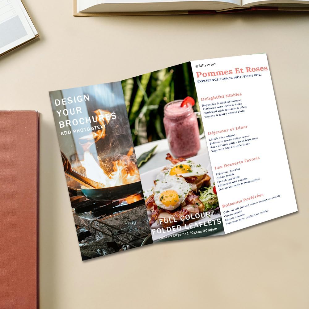 8X-SPEED Custom Brochure Printing FSC Paper