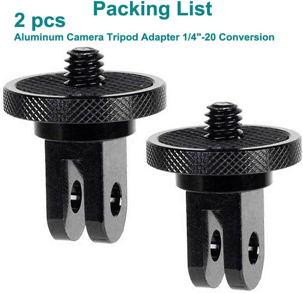 Aluminum Camera Mount Adapter 14-20 for GoPro and Insta360
