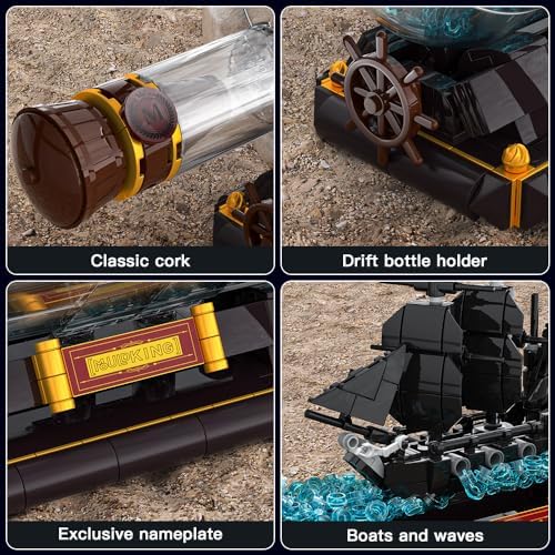 Mould King Ship in a Bottle Building Kit 778PCS
