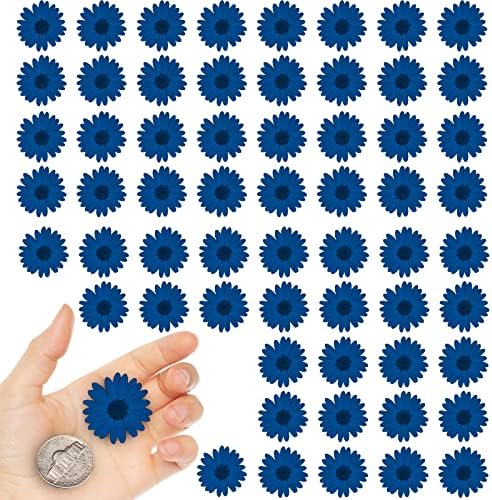 CyHiThai Blue Dried Flowers for Resin Crafts 60PCS