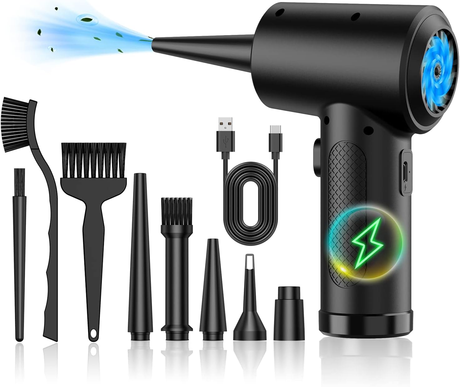 Zarimi Electric Air Duster Keyboard Cleaner with 7600mAh Battery