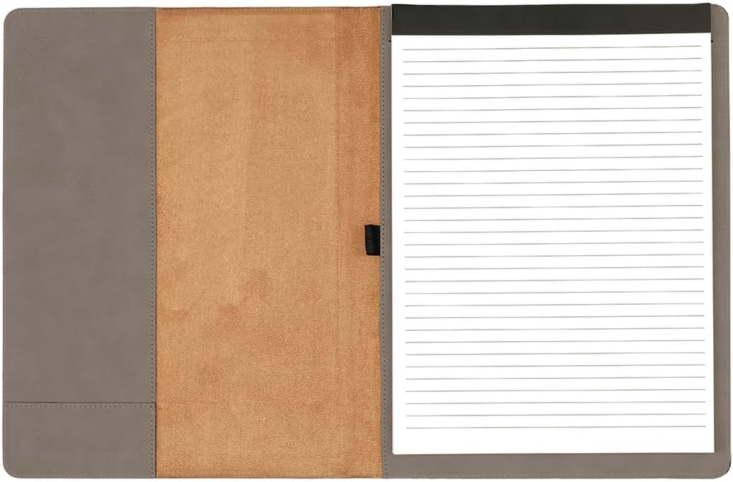 Custom Logo Padfolio 9 12 x 12 Rawhide