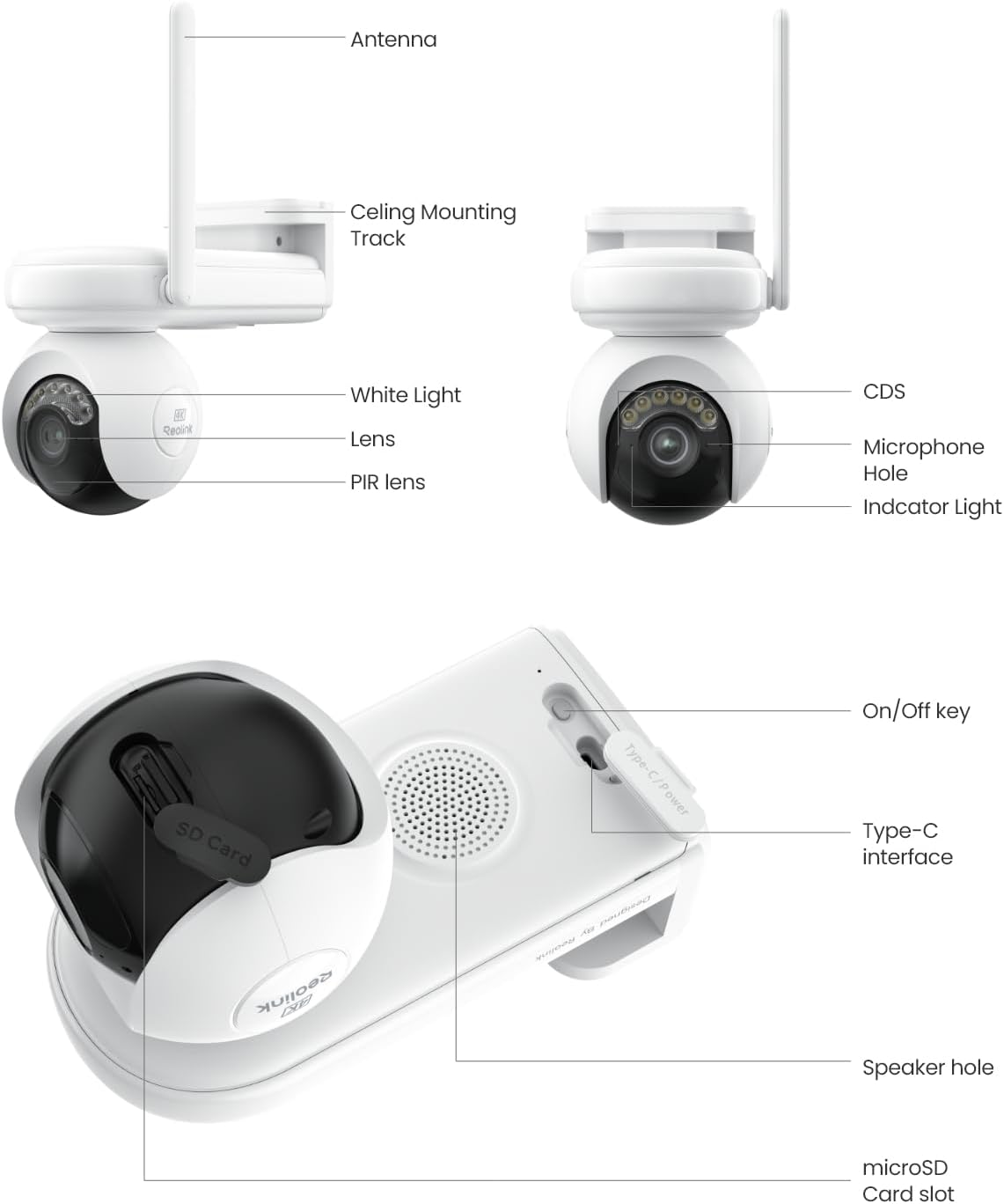 REOLINK Altas PT Ultra 4K Solar Security Camera