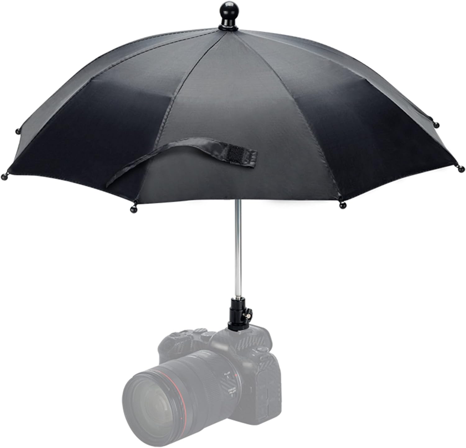 Kiorafoto Camera Hot Shoe Umbrella Rain Cover for Canon and Nikon