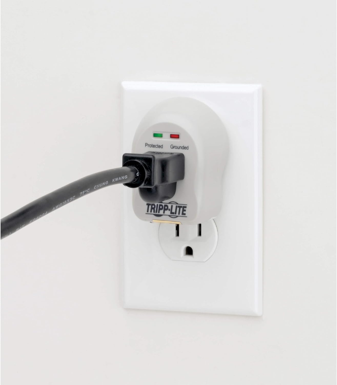 Tripp Lite 1 Outlet Surge Protector Power Strip SPIKECUBE