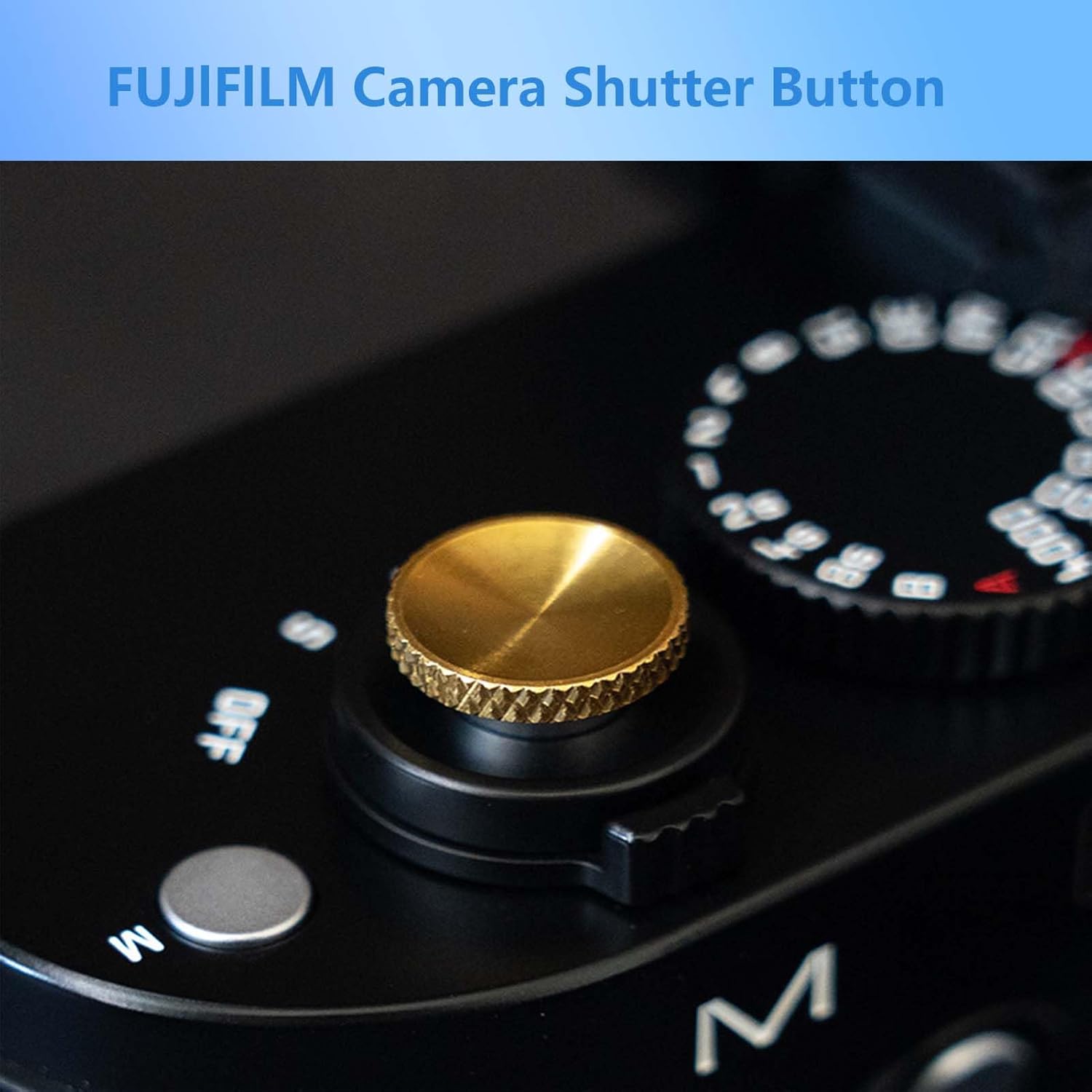 4PCS Premium Soft Shutter Button for Fujifilm Cameras