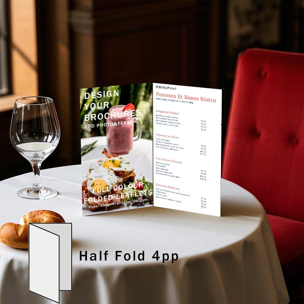 8X-SPEED Custom Brochure Printing FSC Paper