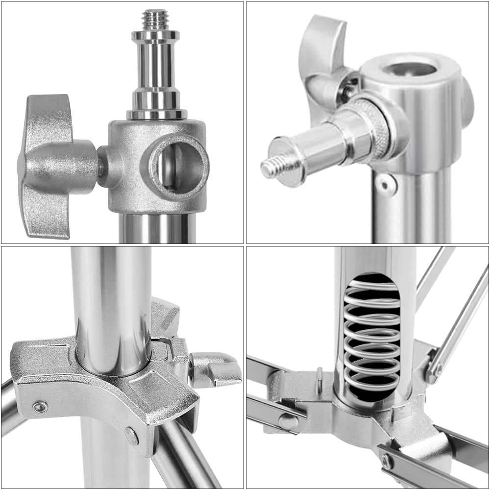 Heavy Duty Light Stand with Universal Adapters
