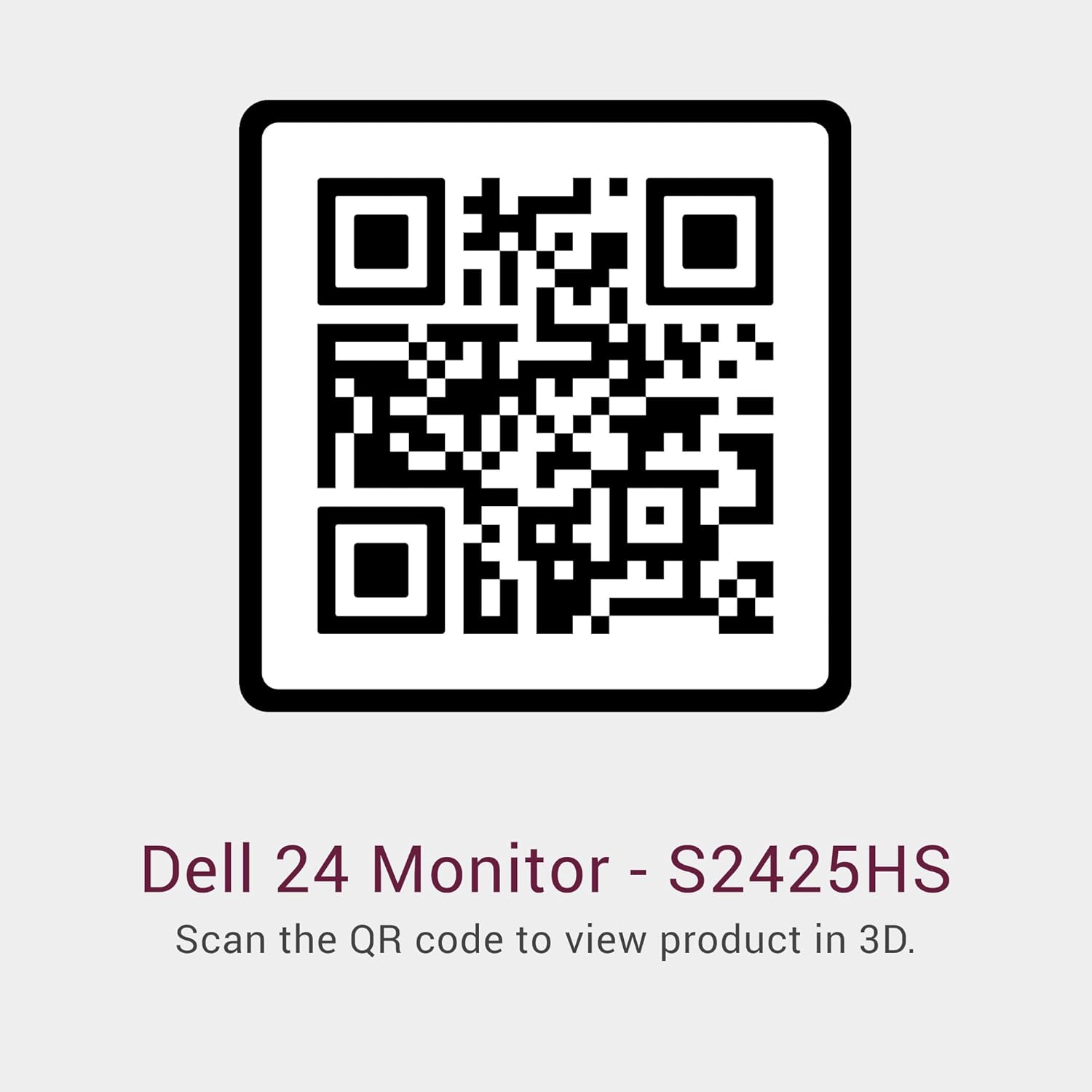 Dell S2425HS Monitor 238 Inch FHD 100Hz 4 Star Eye Comfort