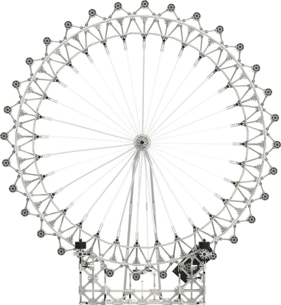 KNEX London Eye Ferris Wheel - 1861 Pieces - Motorized - Build It Big