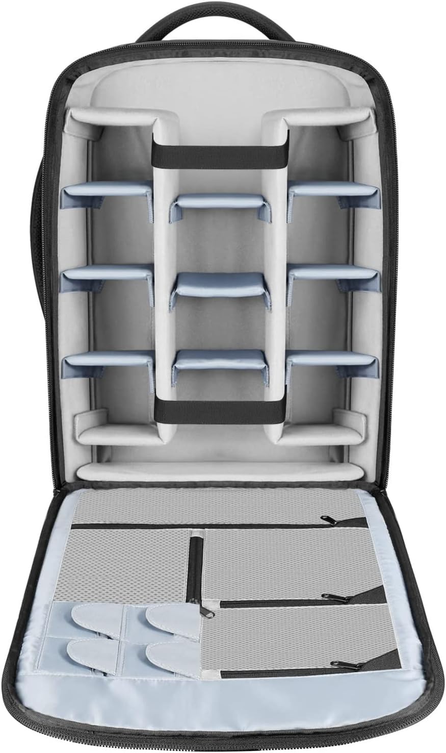 Neewer 2-in-1 Rolling Camera Backpack Trolley Case