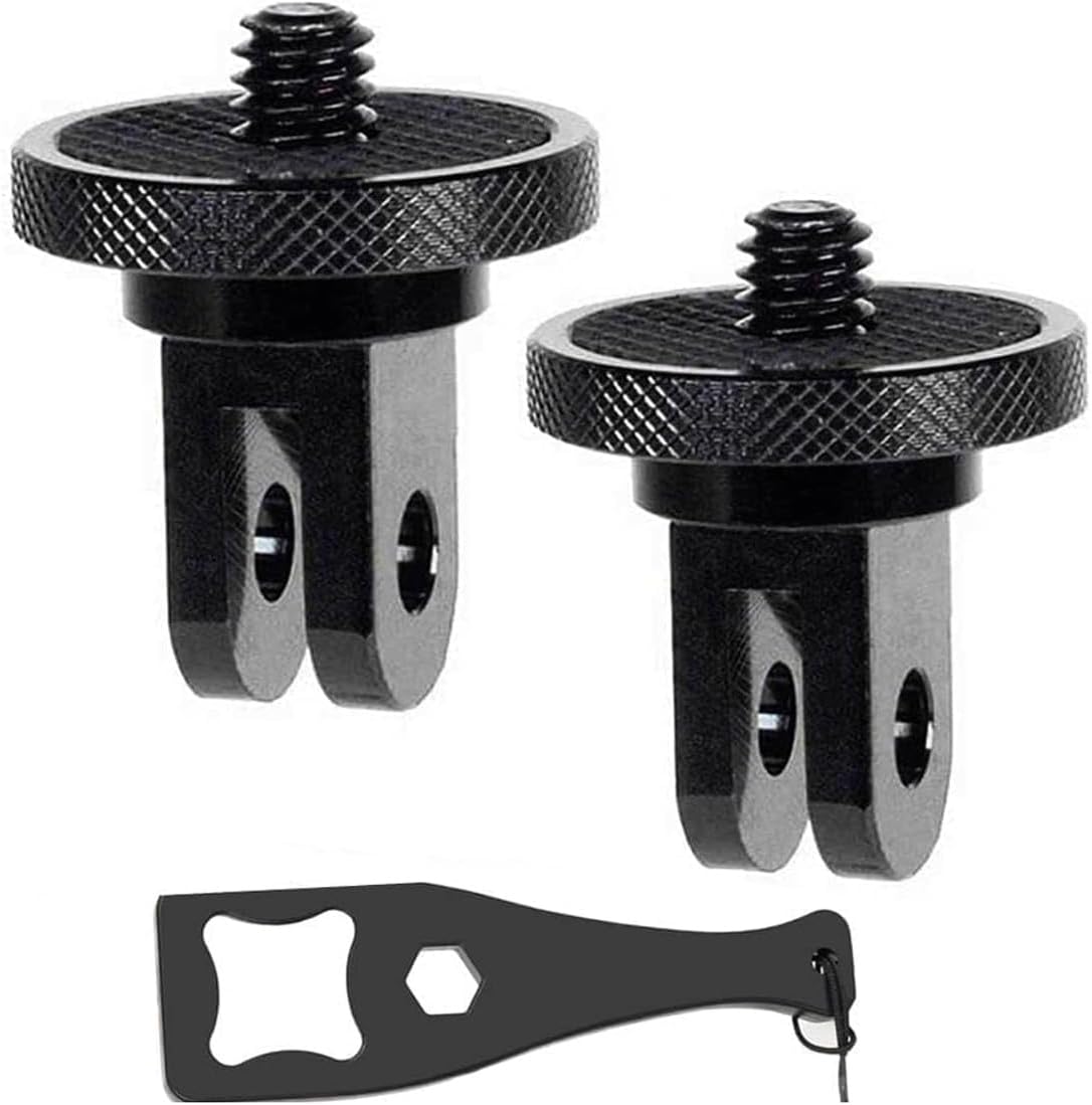 Aluminum Camera Mount Adapter 14-20 for GoPro and Insta360