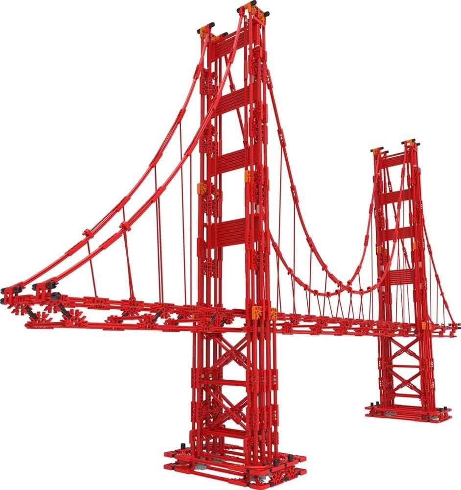 KNEX Golden Gate Bridge Architecture Building Set - 1536 Pieces