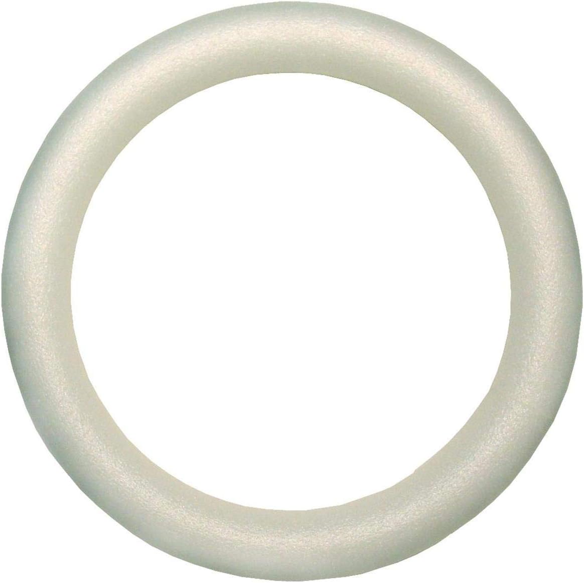 FloraCraft Extruded Craft Foam Wreath White