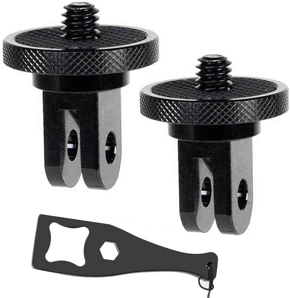 Aluminum Camera Mount Adapter 14-20 for GoPro and Insta360