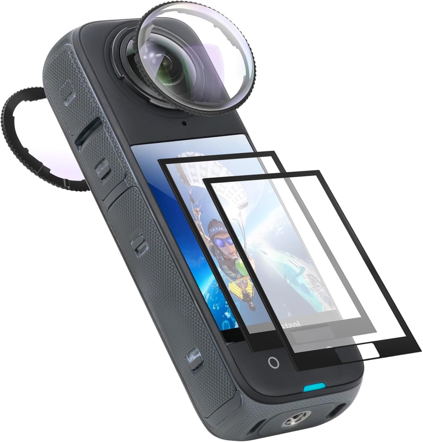 Semaiki Insta 360 X4 Premium Lens Guard Set