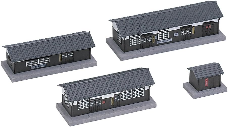 Kato Yard Buildings Kit N Scale SL Era Agent Department Style