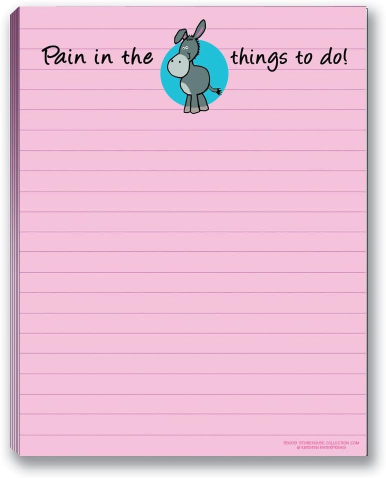 Stonehouse Collection Assorted Note Pads Set of 4